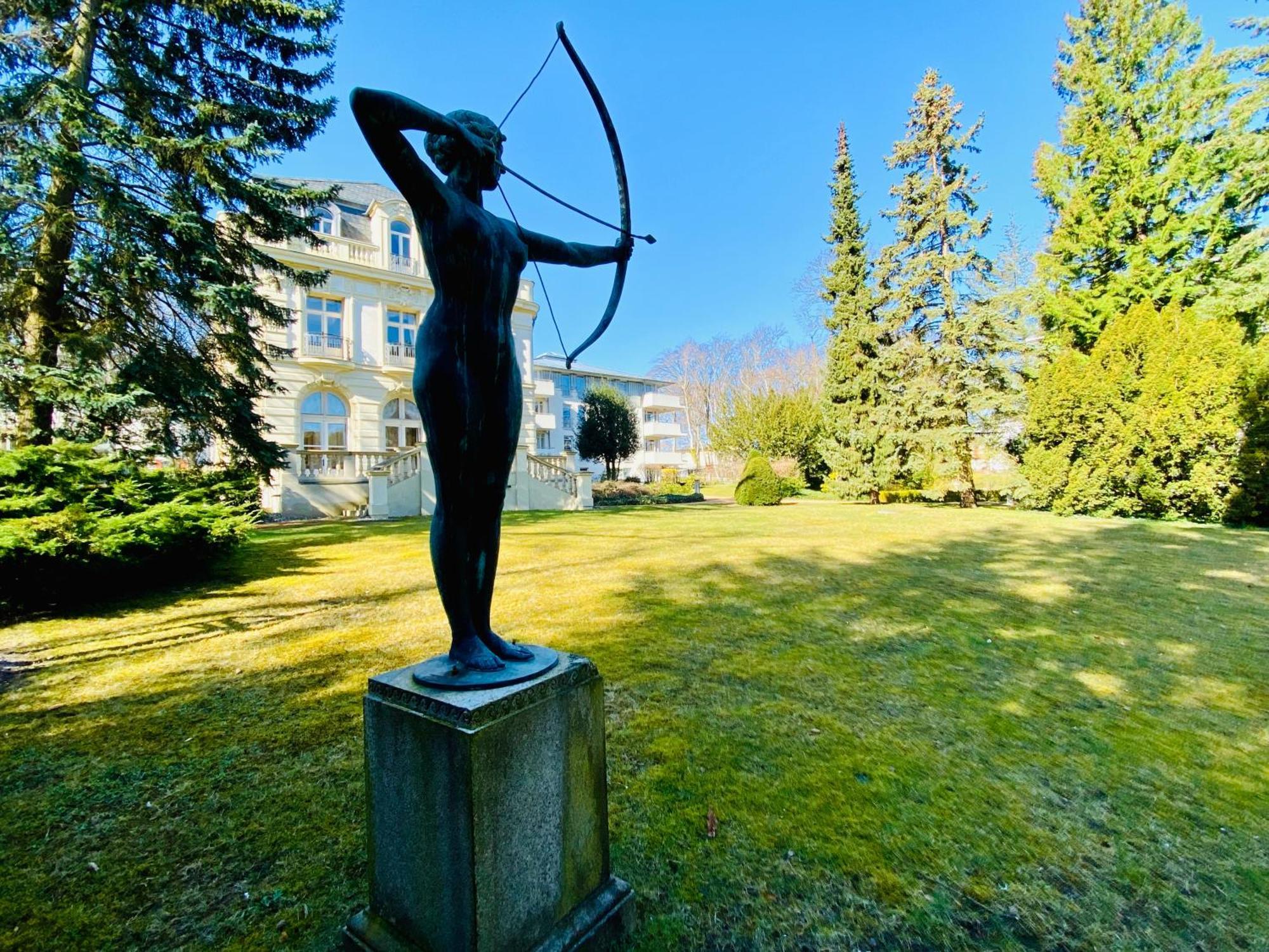 Residenz Bleichroeder - Cosima Mit Strandkorb Heringsdorf Dış mekan fotoğraf